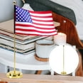 TUIBELYN Desk Flag Stand Mini Flag Stands Table Flag Holders Iron ...