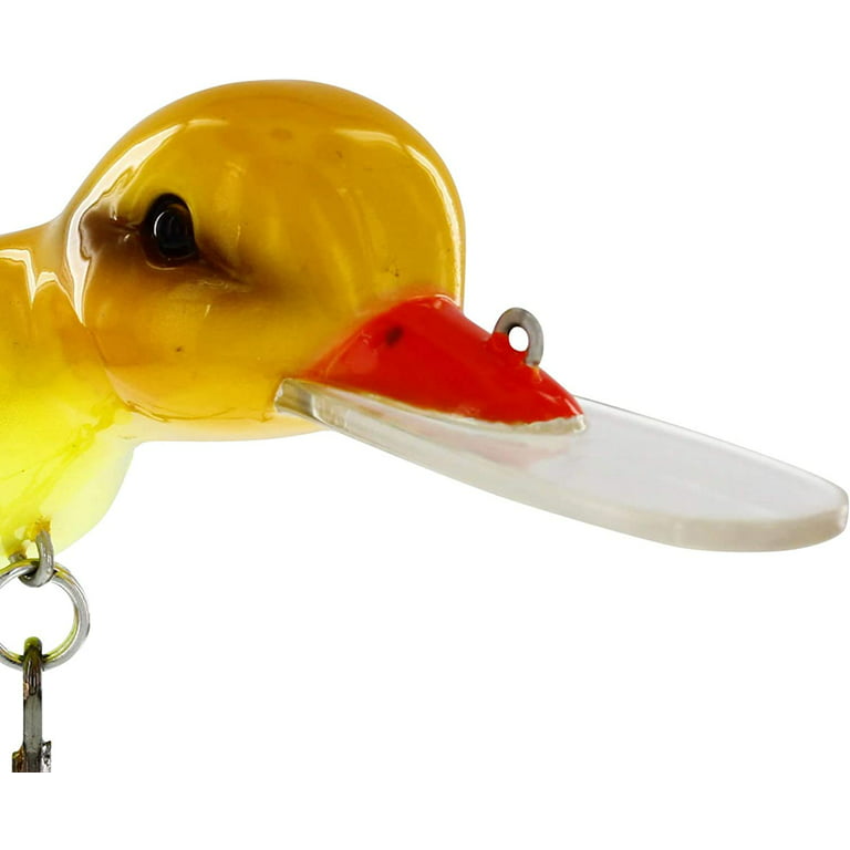 Westin DAD-295-140F Danny The Duck Hard Lure, 5-1/2, Yellow