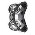 thumbnail image 2 of Timbrel 1pcs Foot Tambourine Percussion Musical Instrument with 2 Sets Metal Jingle Bell, 2 of 6