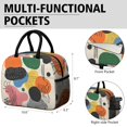 thumbnail image 6 of Obrewu Boho Abstract Art Lunch Bag for Adult, Insulated, Leakproof, Oxford Cloth, 6 of 7