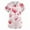 Light pink, variant on Stichou Women's Valentines Scrub Tops Plus Size Love Heart Print Happy Short Sleeve Nurse Working Uniforms Lightweight V Neck Workout Tops with Pockets Light pink XL