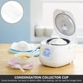 thumbnail image 4 of OFFIGAM 5Pcs Rice Cooker Condensation Collector Cups White Plastic Water Collection Storage Accessories, 4 of 6