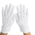 thumbnail image 2 of Trayknick 1 Paire Gants Formels pour Smoking Garde d'Honneur Parade Inspection Collection Servir, 2 of 8