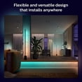 thumbnail image 3 of Tira de luces LED inteligentes Philips Hue de 6 pies con enchufes, paquete de 2, 3 of 8