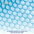 thumbnail image 5 of Intex: Solar Pool Cover - 18' x 9' - Blue, Polyethylene, Insulates Water, Reduce Evaporation, Keep Debris Out, Rectangle Above Ground Pool Accessory, 5 of 7