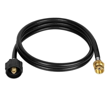 Uscover 5FT Propane Tank Adapter Hose,Propane Hose Adapter 1lb to 20lb Converts Replacement for QCC1/Type1 Tank Connects,Fit for Weber Q Grill/BlackStone Griddle/Coleman Camping Stove/Buddy Heater