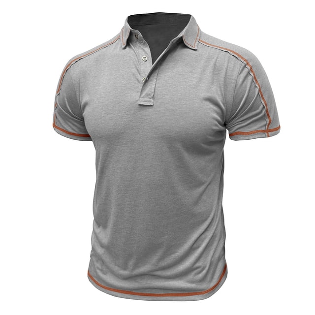 pstuiky camisetas de hombre, Camiseta de manga corta con cuello redondo y estampado de colores para hombre camisas casuales para hombre xxl