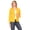 Mustard, variant on Women's Solid Casual Office Work Long Sleeve Open Front Blazer Jacket