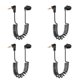 thumbnail image 1 of 4 auriculares de resorte de 3,5 mm de un solo lado con cable para teléfono móvil, MP3 y ordenador., 1 of 8