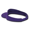 thumbnail image 3 of Decky 3001 Cotton Visor Hat-Purple, 3 of 4