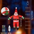 thumbnail image 3 of Teissuly Christmas Decorations Outside, 6.5FT USB Christmas Ladder Lights Decorative With Climbing Santa, 8 Modes Waterproof Christmas Decorations Outdoor Teissuly WER2023112000229, 3 of 3