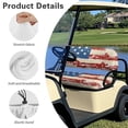 thumbnail image 7 of Aplkyhs American Flag Club Car Seat Covers Washable Heavy Duty Golf Cart Seat Cover Easy to Install Universal Golf Cart Accessories Stylish Golf Cart Back Seat Suitable for All Weather, 7 of 7