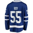 thumbnail image 3 of Men's Fanatics Nicolas Roy Blue Toronto Maple Leafs Home Breakaway Jersey, 3 of 3
