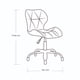 thumbnail image 5 of Silla de oficina con respaldo geométrica ergonómica ilios innova Azul, 5 of 5