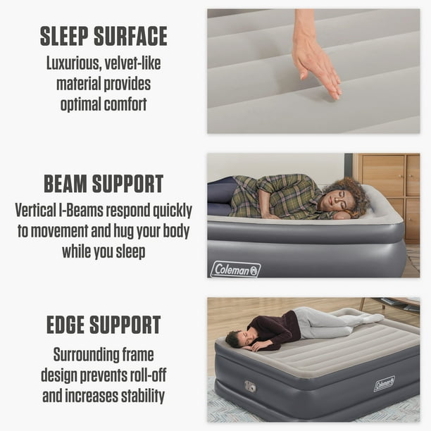 未使用 コールマン SELF INFLATABLE MATTRESS FULL Coleman Tritech Air Mattress Full 22