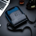 thumbnail image 2 of Men Stylish Leather Shoulder Bag Crossbody Messenger Bag for Commuting Working Business Travel, 2 of 8