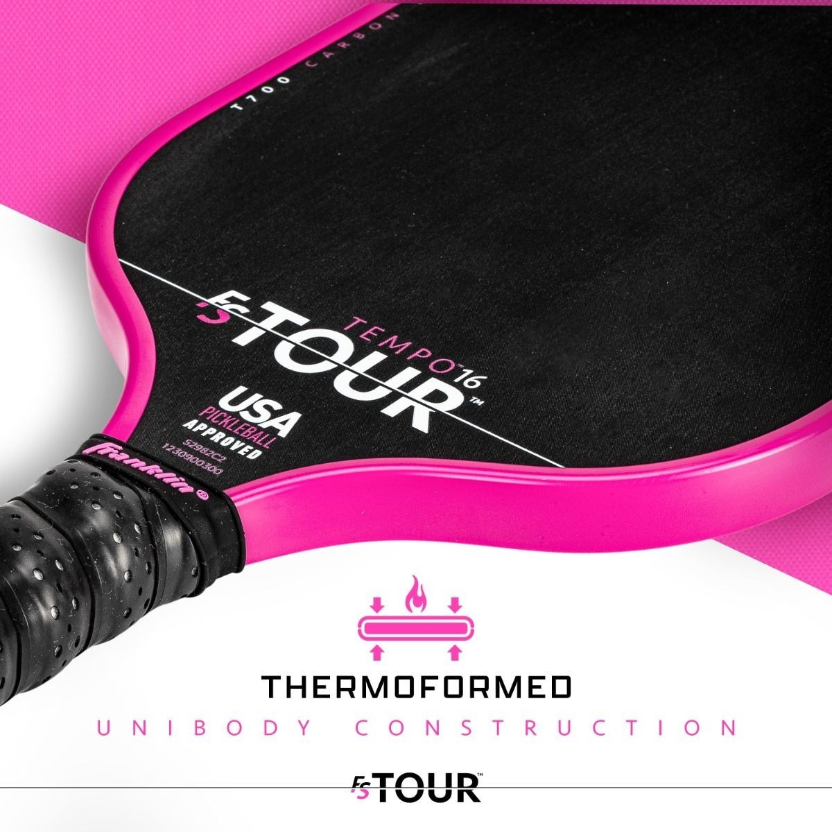 Franklin Sports FS Tour Tempo Carbon Fiber Pickleball Paddle photo 6