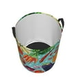 thumbnail image 3 of Goofa Vegetable Printed Circular Hamper,Laundry Basket with Handles,Storage Baskets Foldable,Large Capacity Laundry Hamper-, 3 of 8