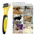 thumbnail image 5 of (Blue)Pet Knot Comb Double-sided Knot Rake Comb Dog Hair Removal Knot Comb Hair Fading Beauty Comb Hair Knife, 5 of 5