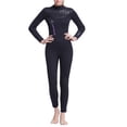 thumbnail image 1 of Trajes de buceo con trajes de buceo Manga larga Pantalones largos Protección UV Traje de surf para buceo Snorkeling Surfing Natación en agua fría Negro M 5mm Scienceny OD003704-10, 1 of 7