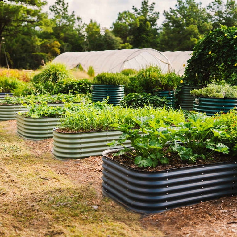Modern Vegetable Planter Boxes Spruce Planter (21" X 47" X 30"H)