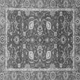 thumbnail image 1 of Ahgly Company Indoor Square Oriental Gray Traditional Area Rugs, 7' Square, 1 of 4