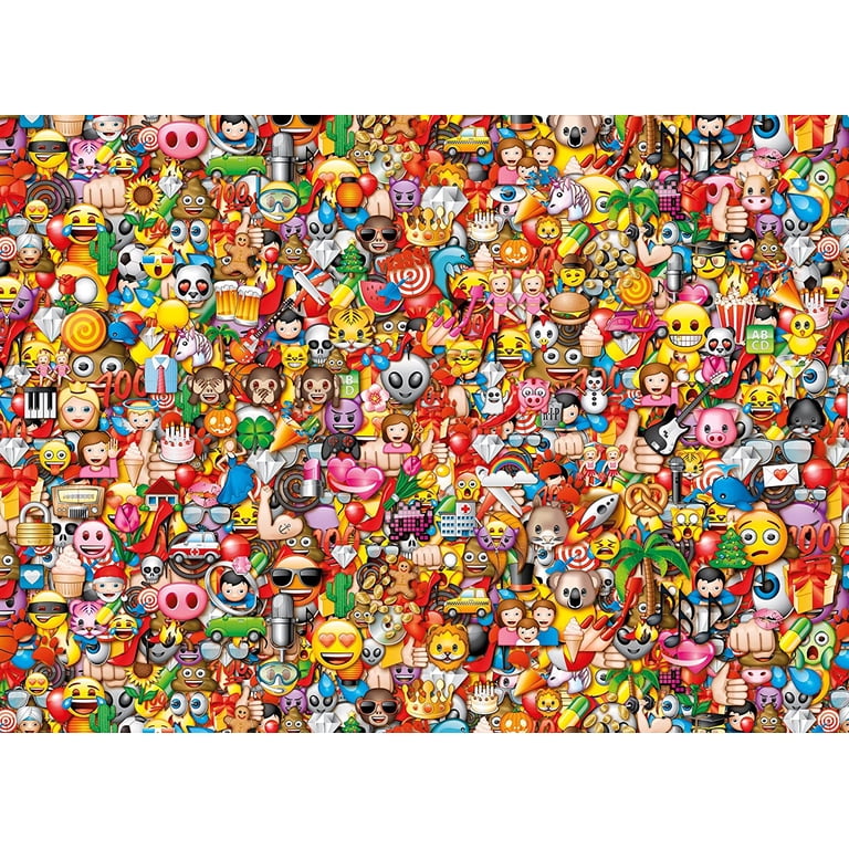 Clementoni 39388 Emoji 1000 Pieces Impossible Puzzle | Compra online en Clementoni 39388 Emoji 1000 Pieces Impossible Puzzle | Compra online en