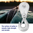 thumbnail image 4 of Pulley Block,1 Pcs High Strength Steel Single Wheel Lifting Rope Pulley Block, 4 of 8