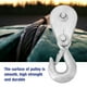 thumbnail image 1 of Bloque de polea de Cuerda de Elevación de una Sola Rueda ANGGREK Acero de alta resistencia, 1 of 7