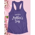thumbnail image 3 of Mother's Day Hand Drawn Racerback Tank Women -Image by Shutterstock, Female x-Small, 3 of 4