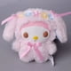 thumbnail image 3 of LLavero de peluche de Anime Kawaii Sanrioed rosa, My Melody, Cinnamoroll, Kuromi, guirnalda de dibujos animados, regalos colgantes, 3 of 5
