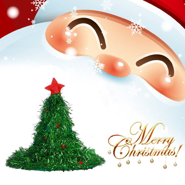 Christmas Tree Decorations Ornaments Christmas Tree Hats Christmas Party Props Decorative Supplies Ornaments Pendants Christmas Decorations Party Supplies