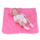 thumbnail image 4 of Muñeca bebé emulacional ayuda a los nuevos padres muñeca bebé recién nacida lavable de 10 pulgadas silicona con manta para Navidad, 4 of 8
