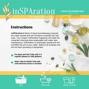 InSPAration Spa and Bath Aromatherapy, Coconut Mango Scented Liquid, 9 oz