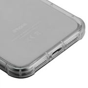Apple IPhone X, 10, Ten Phone Case Clear Shockproof Hybrid Armor Rubber Silicone Gel Cover - Clear