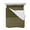 Green, variant on Quilts Twin Size Bedding Set, Olive Green Striped Lightweight Quilted Comforter, Vintage Stripes Ombre Soft Reversible Bedspread Coverlet with Pillow Covers for All Season, 68" x 86"