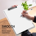 thumbnail image 5 of Clipboard Nursing Scottish Cow Highlands Acrylic Clip Board with Low Profile Metal for A4 Paper Size Clip Hangable Office Work School Whiteboard Clipboards, 5 of 7