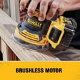 thumbnail image 6 of Dewalt-DCW210P1 DEWALT 20-Volt Brushless Variable Speed Cordless Random Orbital Sander (Battery Included), 6 of 6