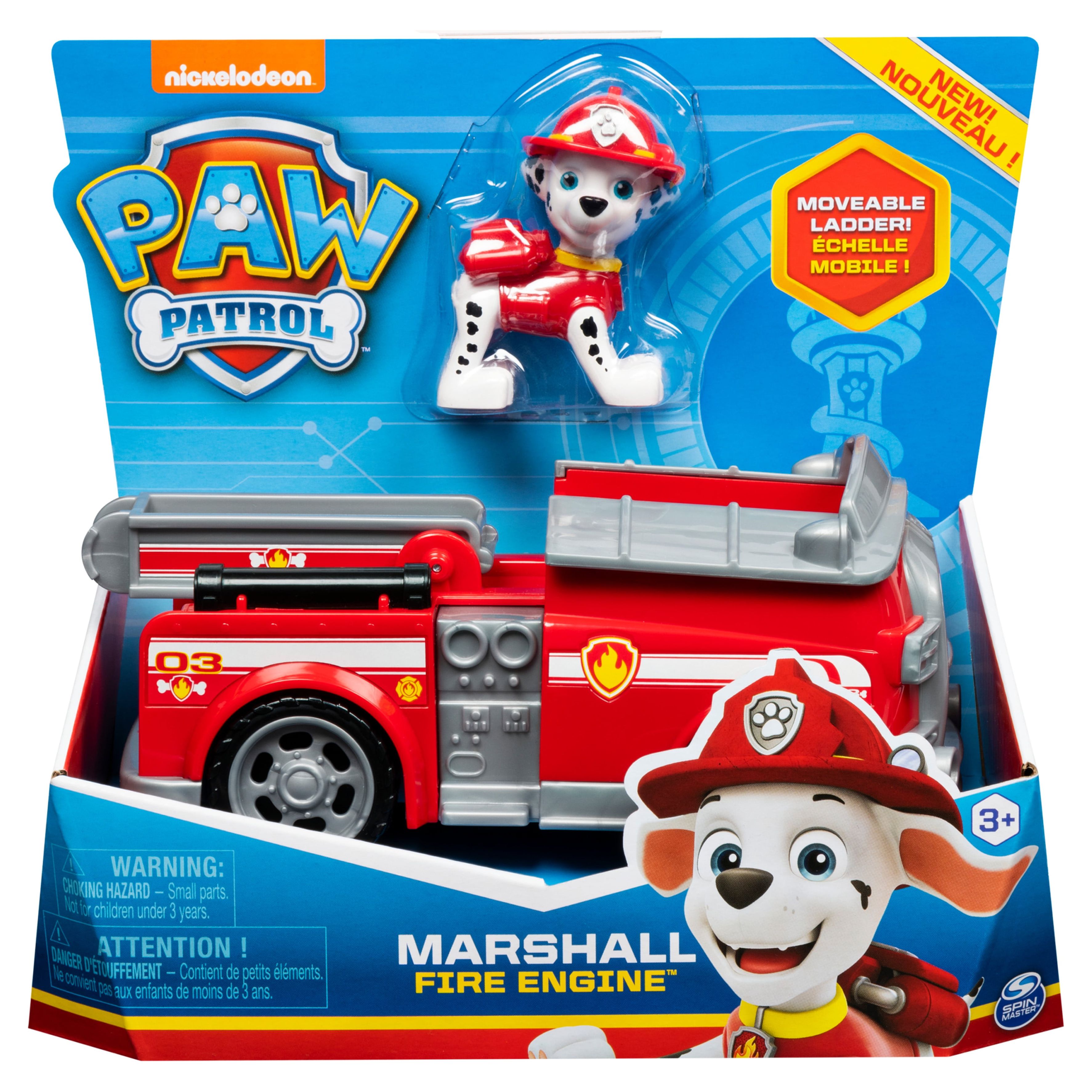 PAW Patrol, Marshall’s Fire Engine Vehicle with Collectible Figure - image 2 of 5