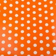 thumbnail image 4 of JAM Paper Birthday Wrapping Paper, 25 Sq ft, Orange with White Polka Dots Gift Wrap, 1/Pack, 4 of 5