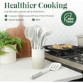 thumbnail image 5 of 12 Silicone Cooking Utensils | Heat Resistant, Flexible, Non Stick, and Non Toxic, 5 of 7