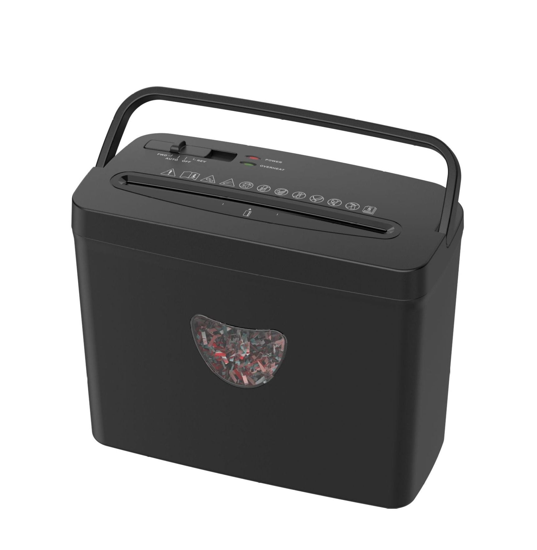 Bonsaii 8-Sheet Cross-Cut Paper Shredder, P-4 Security, Shreds