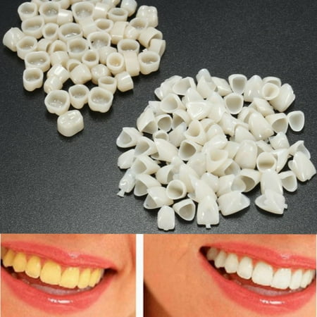 120PCS Dental Temporary Crown Material For 50 Molar & 70 Anterior Teeth