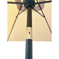 thumbnail image 6 of Garden Winds Custom Fit Replacement Canopy Top Cover Compatible with The Hampton Bay UB003A, 314020938 6.5' x 10' Patio Umbrella - Upgraded Performance RipLock 350 Fabric, 6 of 12