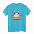 thumbnail image 4 of CAUYDY Toddler Girls Boys Halloween Shirt Cute Graphic Tshirt Kids Outfits Short Sleeve Tees Tops,13-14 Y, 4 of 6