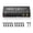 Black (US Plug), variant on MOSKYAudio ISO-10 Portable Guitar Effect Power Supply Station 10 Isolated DC Outputs & One 5V USB Output for 9V 12V 18V Pedals (EU Plug)