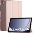thumbnail image 1 of KOMI Case for Samsung Galaxy Tab A9 Plus 2023, Slim Stand Hard Back Shell Protective Smart Cover with Auto Sleep Wake Feature for Samsung Galaxy Tab A9 + 10.9" Tablet, Rose Gold, 1 of 5