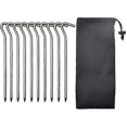thumbnail image 1 of Camping Sardines, Sardines Tent Peg, with Storage Bag, 10 Pieces Tent Nails, 1 of 4
