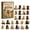 A, variant on French Bulldog Themed Advent Calendar, 24 Pcs Acrylic Hanging Ornaments, Cute Puppy Decor Set for Holiday Countdown Home Display