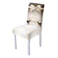 thumbnail image 1 of Cute Room Decor Christmas Dining Room Chair Covers Stretch Chair Slipcovers Protector, 1 of 6